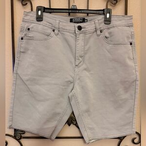 Ezekiel Light Gray Jean Shorts for Men